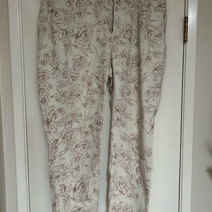J Jill floral patterned jeans. Worn twice